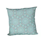 Μπλε υπαίθριο μαξιλάρι ρίψης